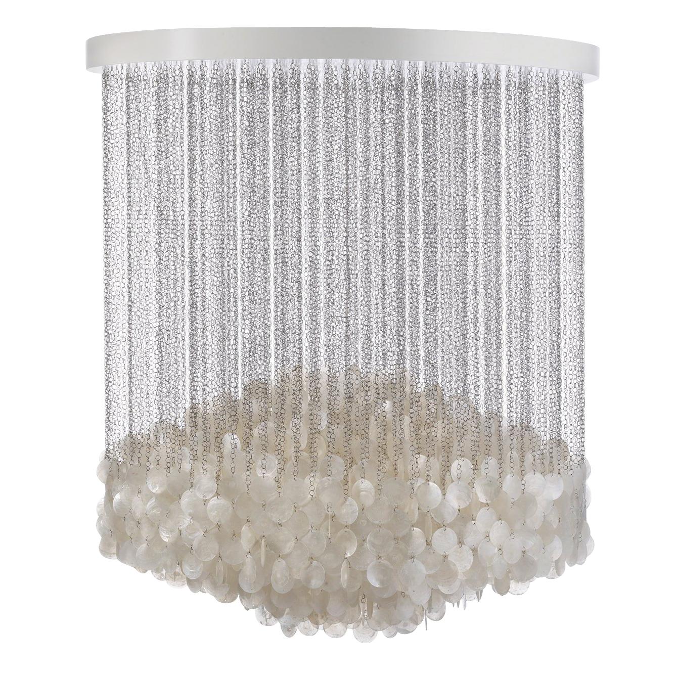 Fun 7DM Seashell Pendant Light by Verner Panton