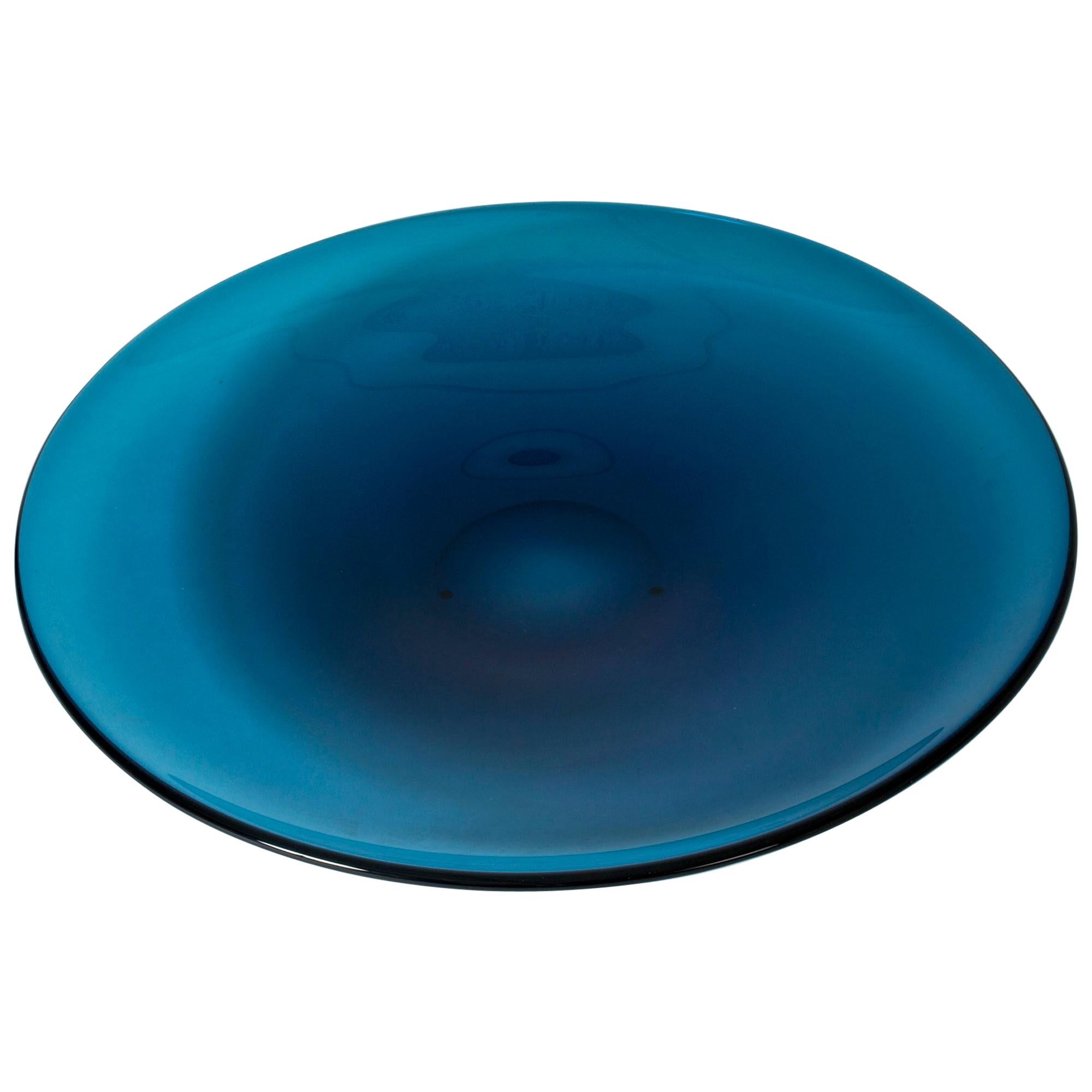 Midcentury Glass Platter by Sven Palmquist