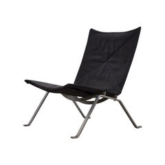 First Edition PK22 Easy Chair Designed by Poul Kjaerholm for E. Kold Christensen