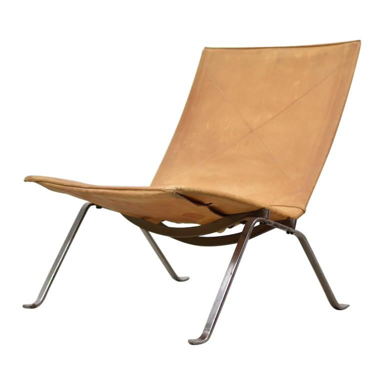 PK22 Easy Chair by Poul Kjaerholm for E. Kold Christensen, Denmark, 1956