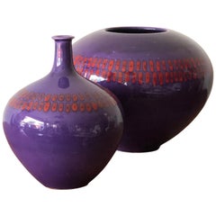 Alvino Bagni for Raymor Ceramic Vases