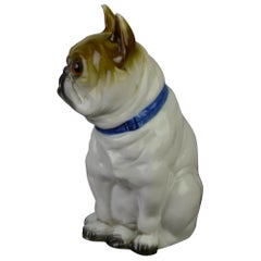 Retro Art Deco Bulldog Perfume Lamp