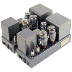 Amplificateurs Quad II:: 1953:: superbe paire d'amplificateurs de puissance:: tubes et valves KT66 d'origine