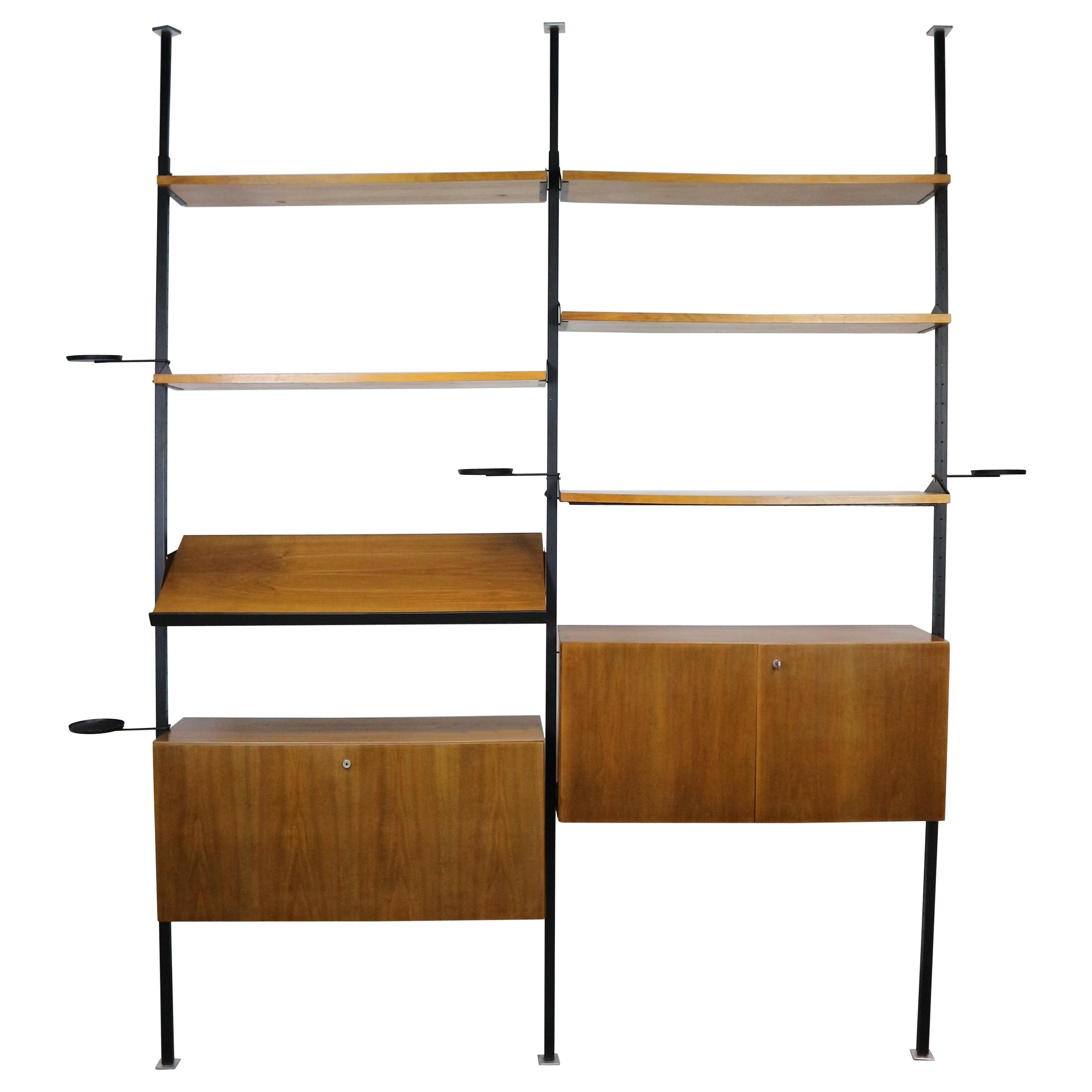 Midcentury Design Room Divider Wall System, Germany, 1960s