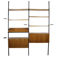 Midcentury Design Room Divider Wall System, Germany, 1960s