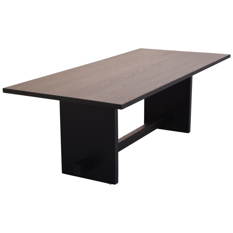 Custom Oak Dining Table For Sale at 1stDibs custom conference tables los angeles