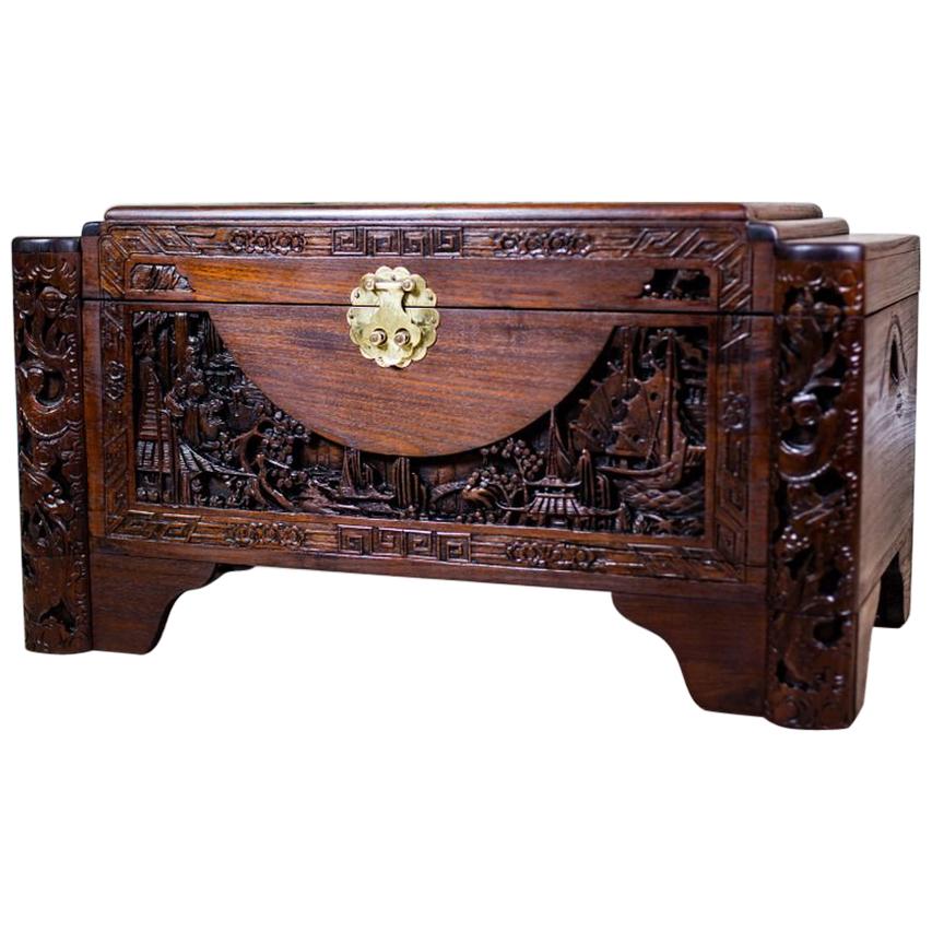 Chinese Carved Chest from the 1930s