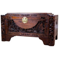 Chinese Carved Chest from the 1930s