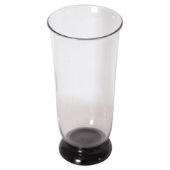 Art Deco Keith Murray Glass Vase for Stevens & Williams / Royal Brierley
