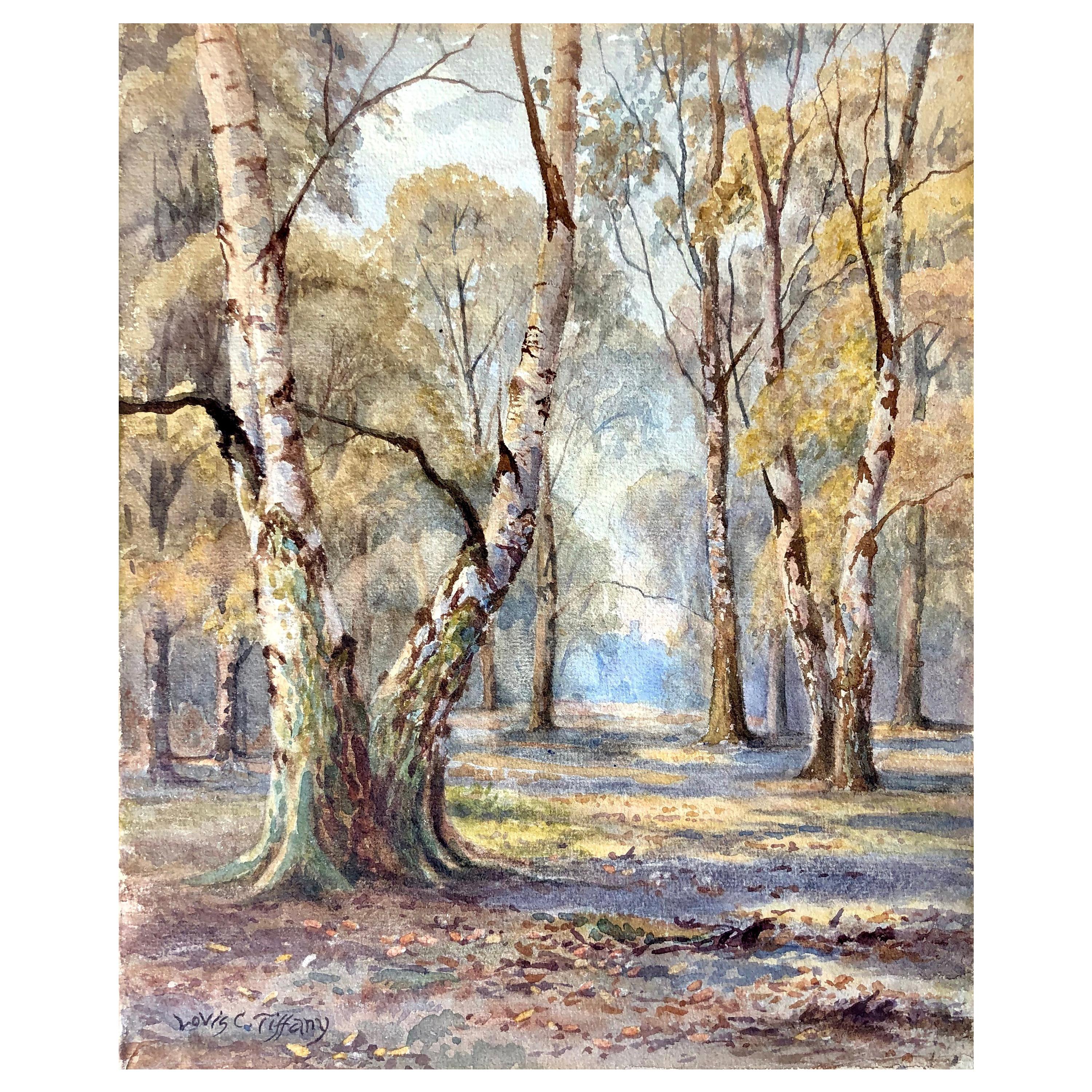 "Springtime in the Forest" by Louis Comfort Tiffany