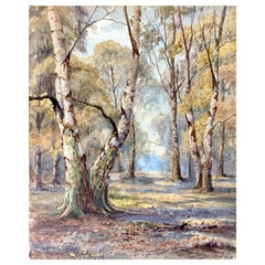 Antique "Springtime in the Forest" by Louis Comfort Tiffany