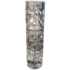 Cut to Clear Fine Crystal Crown Genuine Vase, Western Germany SALE