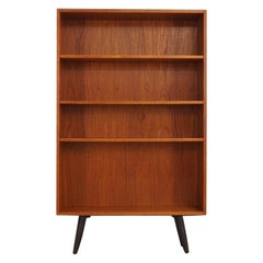 Bookcase Teak Scandinavian Design, 1960-1970