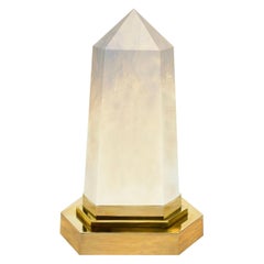 Rock Crystal Obelisk Light by Phoenix