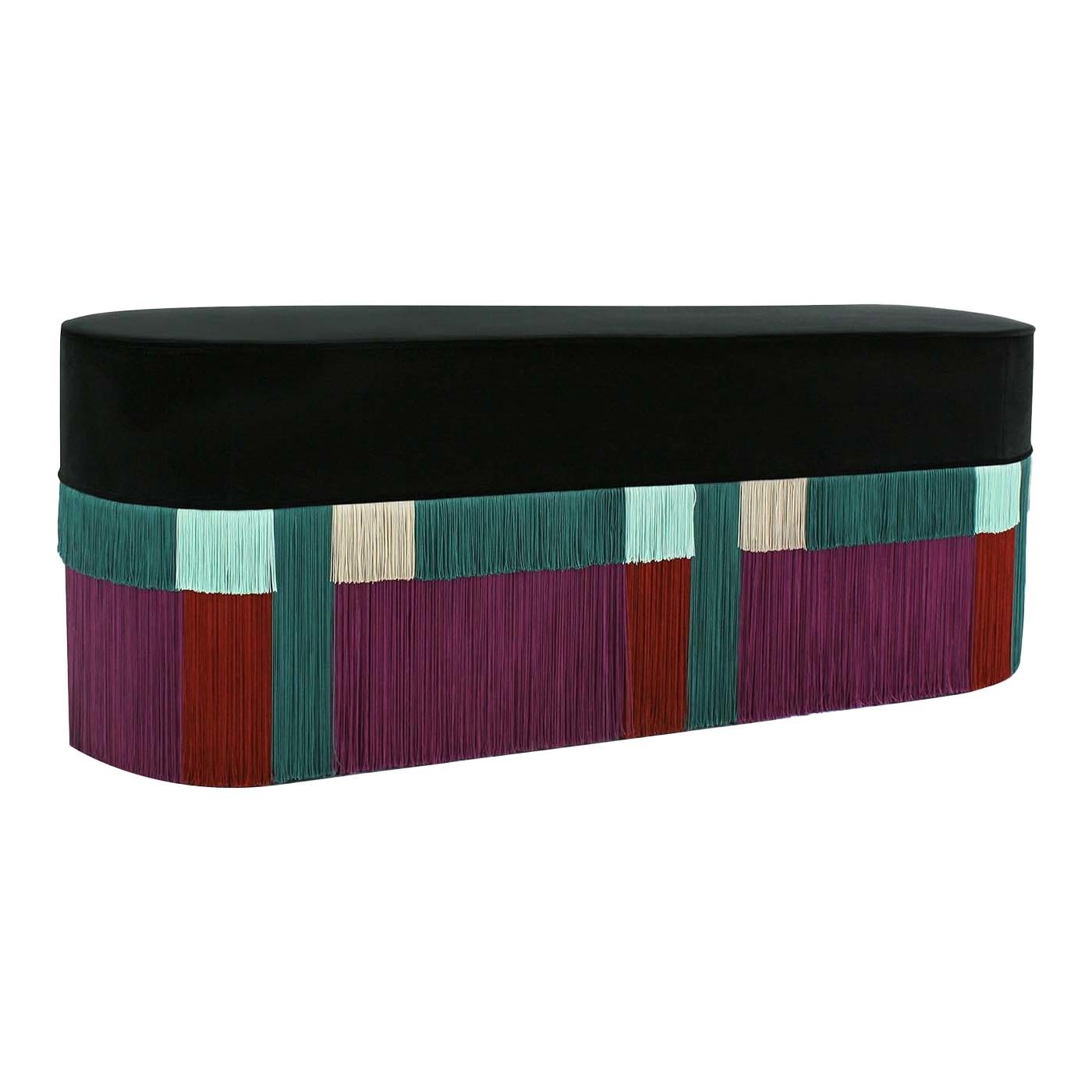 Couture Geometric Wien Bench For Sale