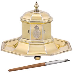 The Coronation Inkstand and Pen of King Edward VII