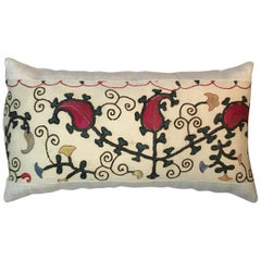 Antique Hand Embroidery Suzani Pillow