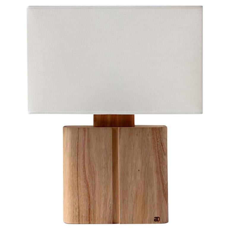 "Ligna" Table Lamp in Solid Wood
