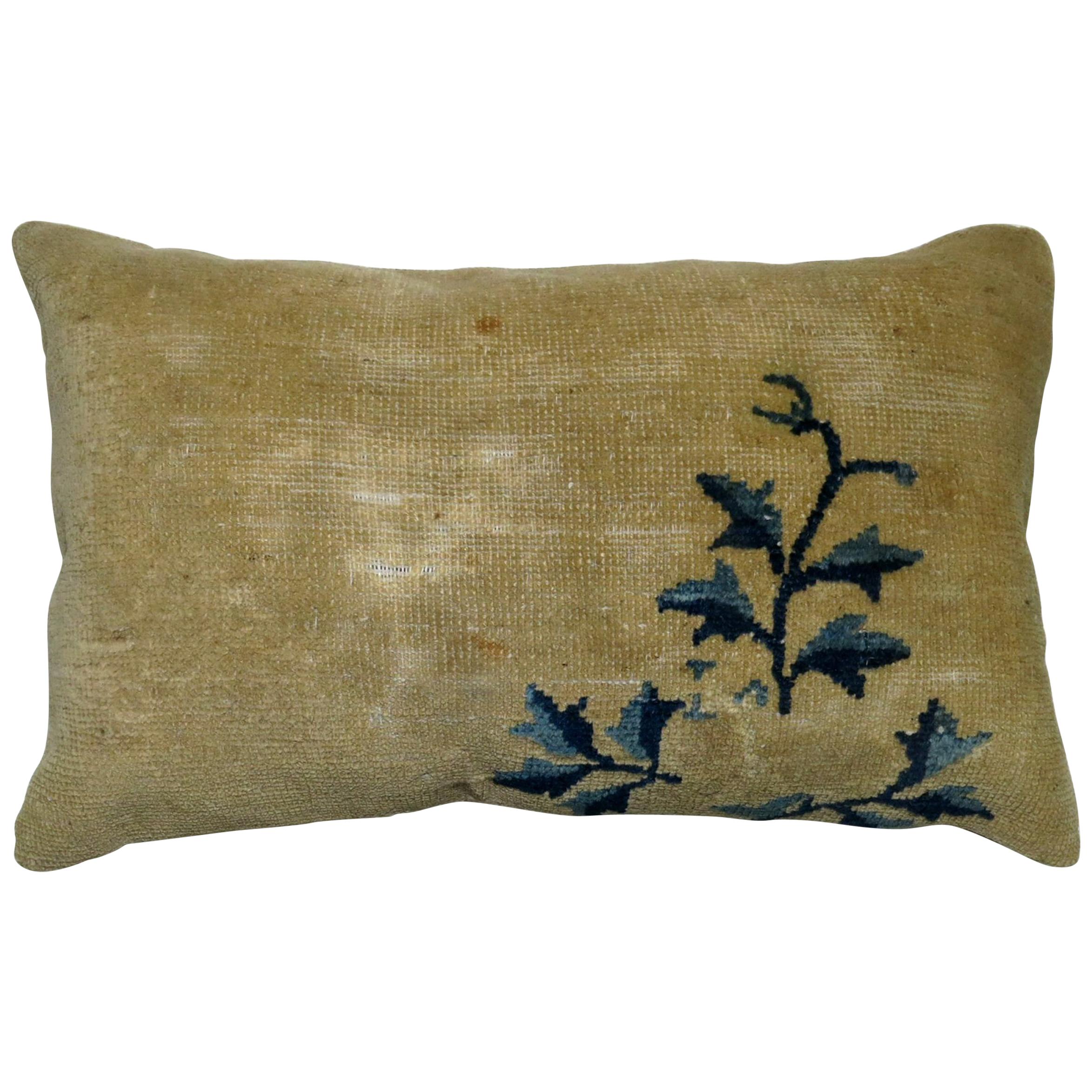 Chinese Bolster Rug Pillow