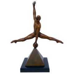 Boceto Split Bronze Sculpture by Jorge Marin, 2016