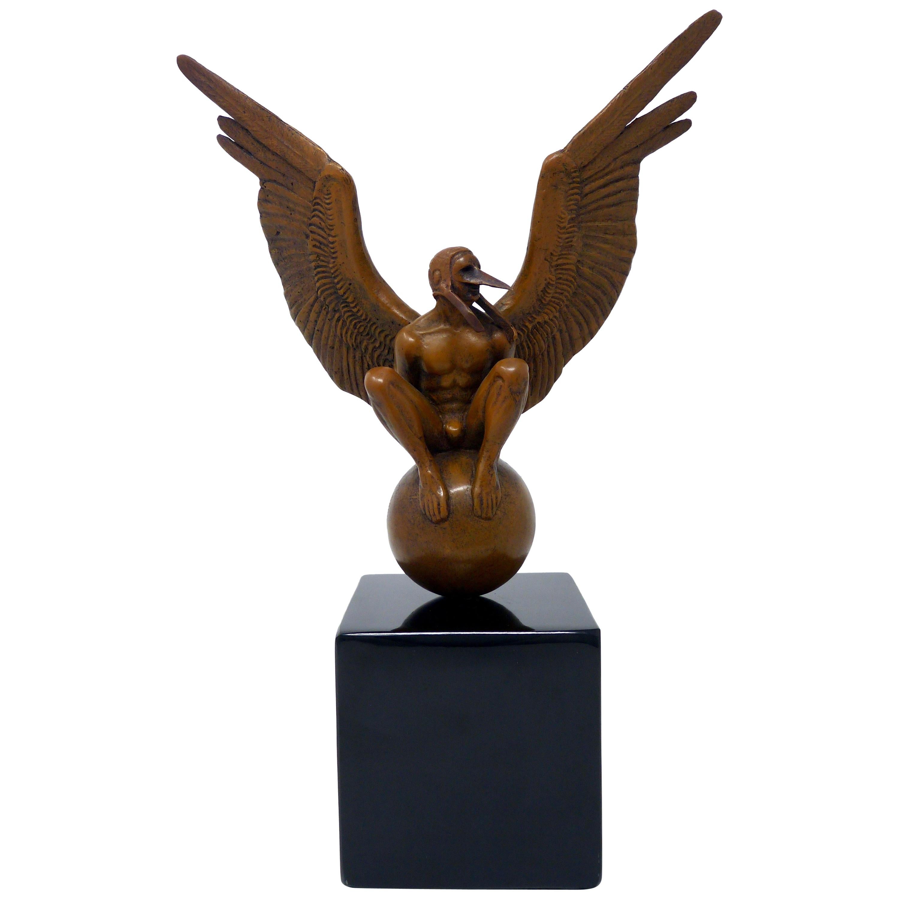 Boceto Bernardo Oriental Bronze Sculpture by Jorge Marin, 2016 For Sale