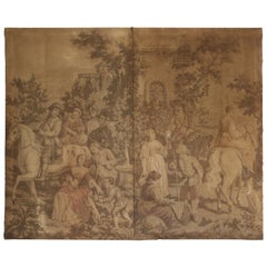 Large French Wall Tapestry, Gobelin