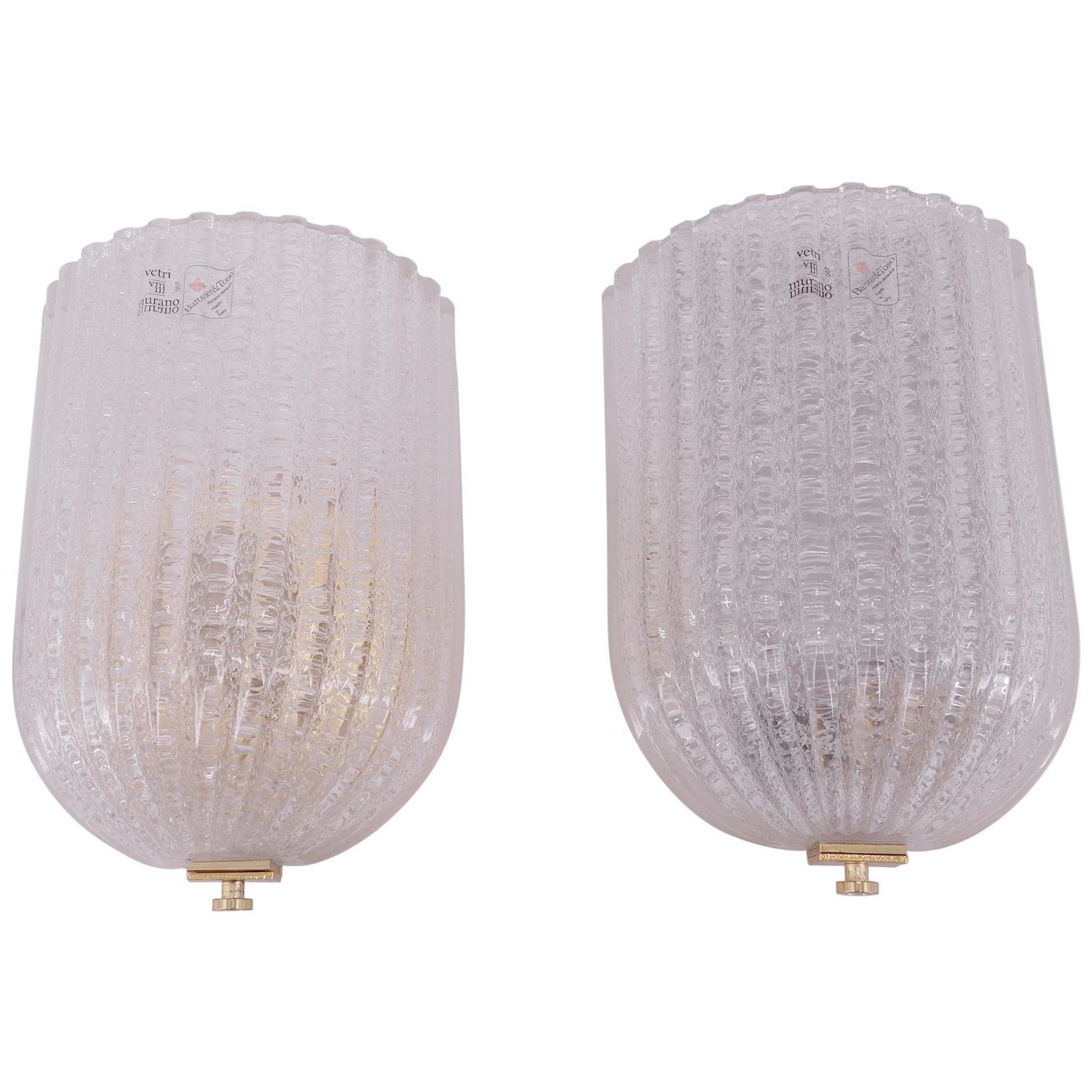 Barovier & Toso Wall Lamps