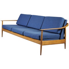 Vintage Antimott Daybed Teak Sofa from Wilhelm Knoll, 1960s