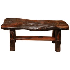 Ebony Straight Bench