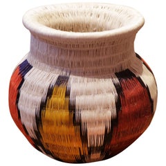 Colombian G Vase Hand-Braided