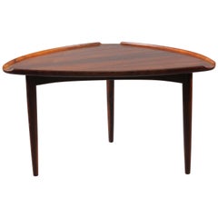 Triangle Coffee Table Designed Arne Vodder Denmark, 1950