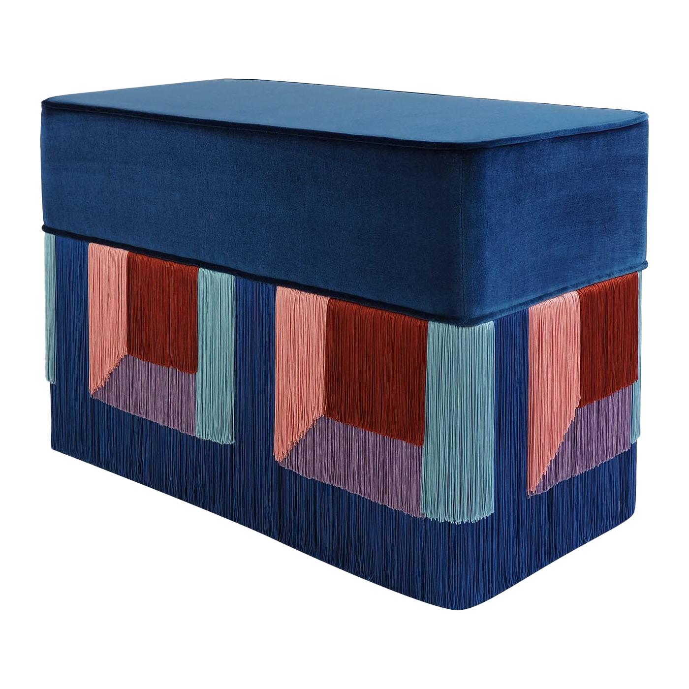 Couture Geometric Blue Giò Bench