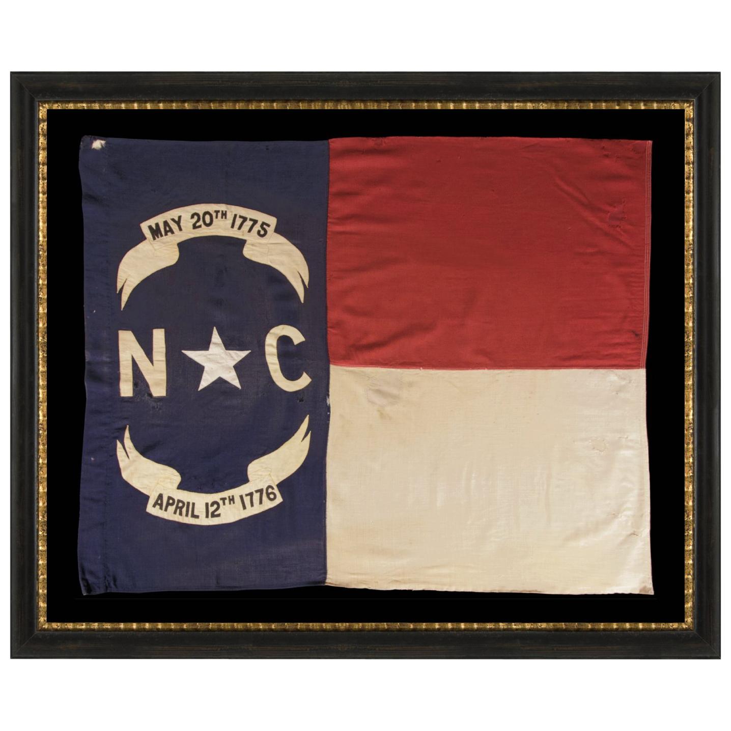 State Flag of North Carolina, circa 1900-WWI ERA