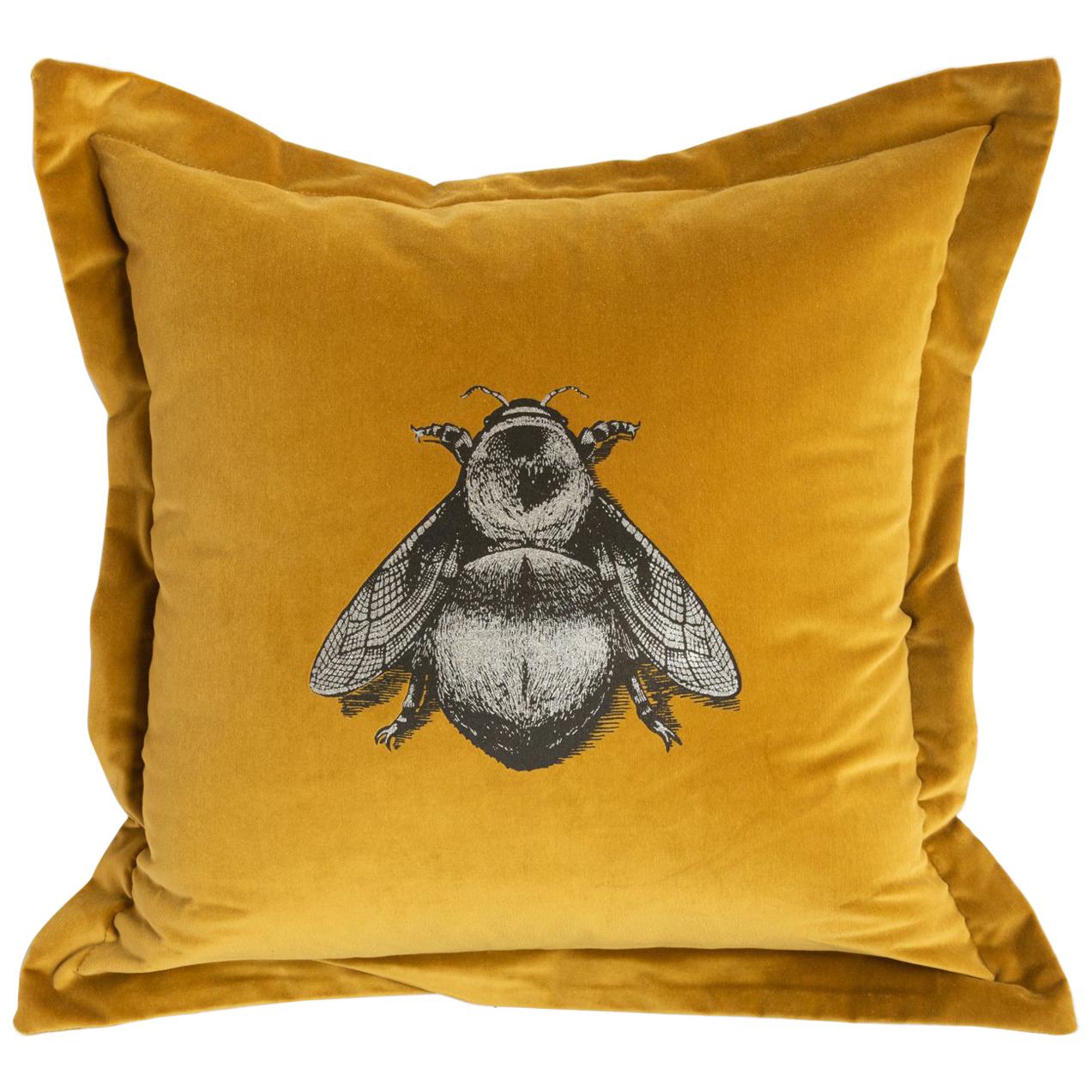 Honey Napoleon Bee Cushion by Timorous Beasties