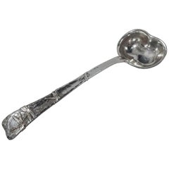 Tiffany Aesthetic Japonesque Mixed Metal & Sterling Silver Dragonfly Gravy Ladle