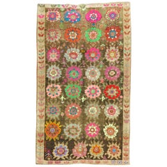 Vintage Turkish Kars Anatolian Rug