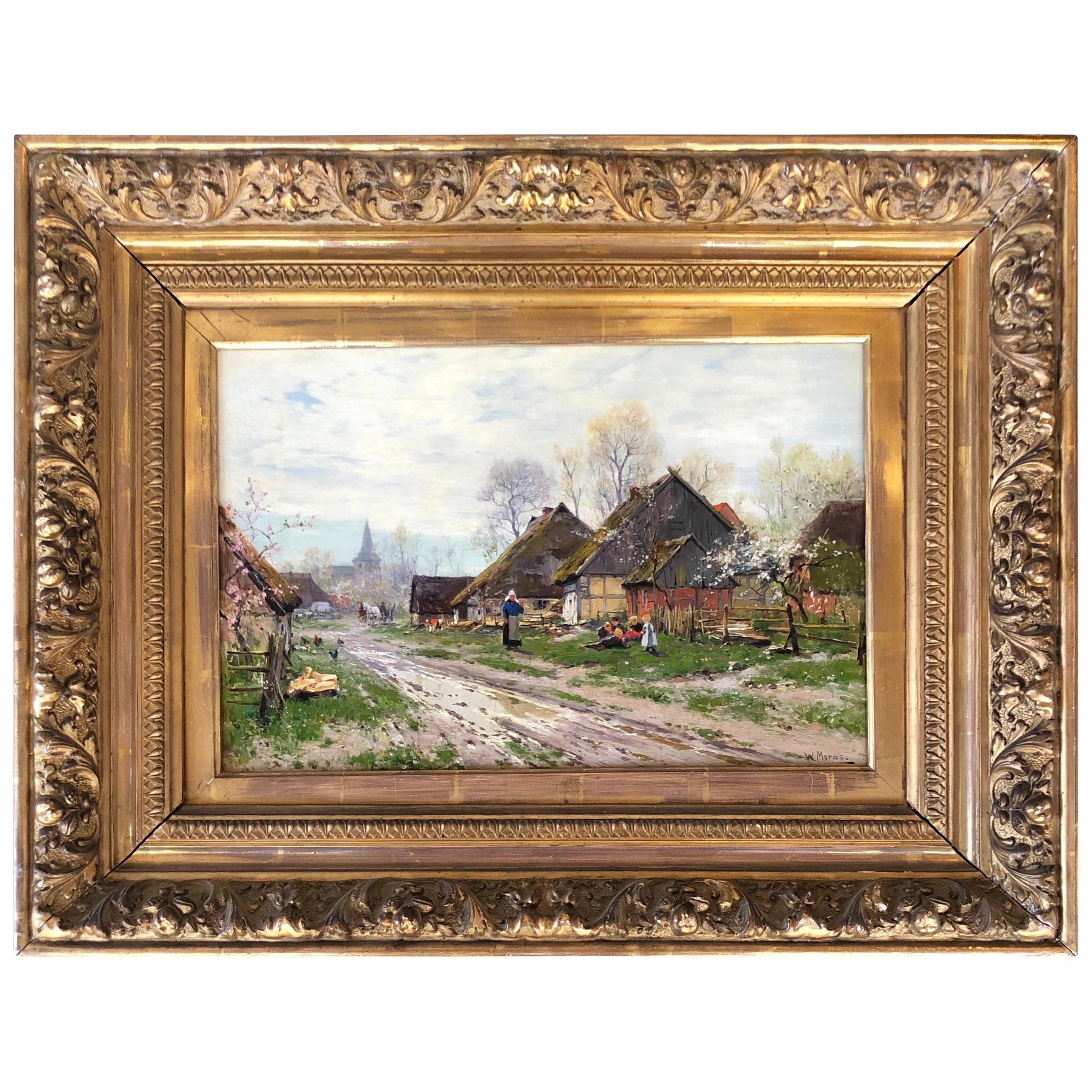 "The Farm in Spring" by Walter Moras
