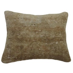 Neutral Tone Oushak Rug Pillow
