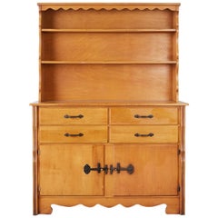 California Rancho Monterey Cupboard Cabinet by Frank Mason