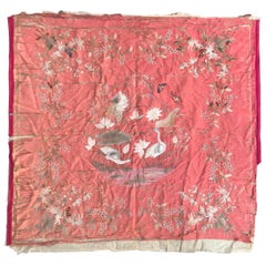 Antique Chinese Silk Embroidery