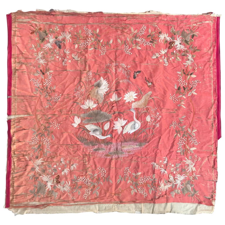Antique Chinese Silk Embroidery at 1stDibs | vintage chinese silk ...