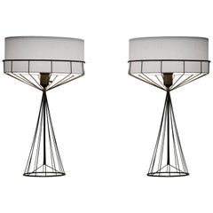 Pair of Table Lamps by Tony Paul