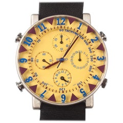 Ettore Sottsass Collection Seiko Chronograph Wristwatch, 1st Ed., Japan, 1993