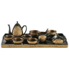 19th Century French Decorative Tea Set, circa 1870s