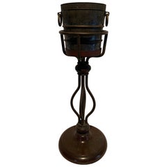 Antique Bronze Champagne Bucket on Stand