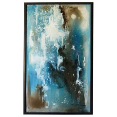 Marquetta Carroll Abstract Painting 1960s