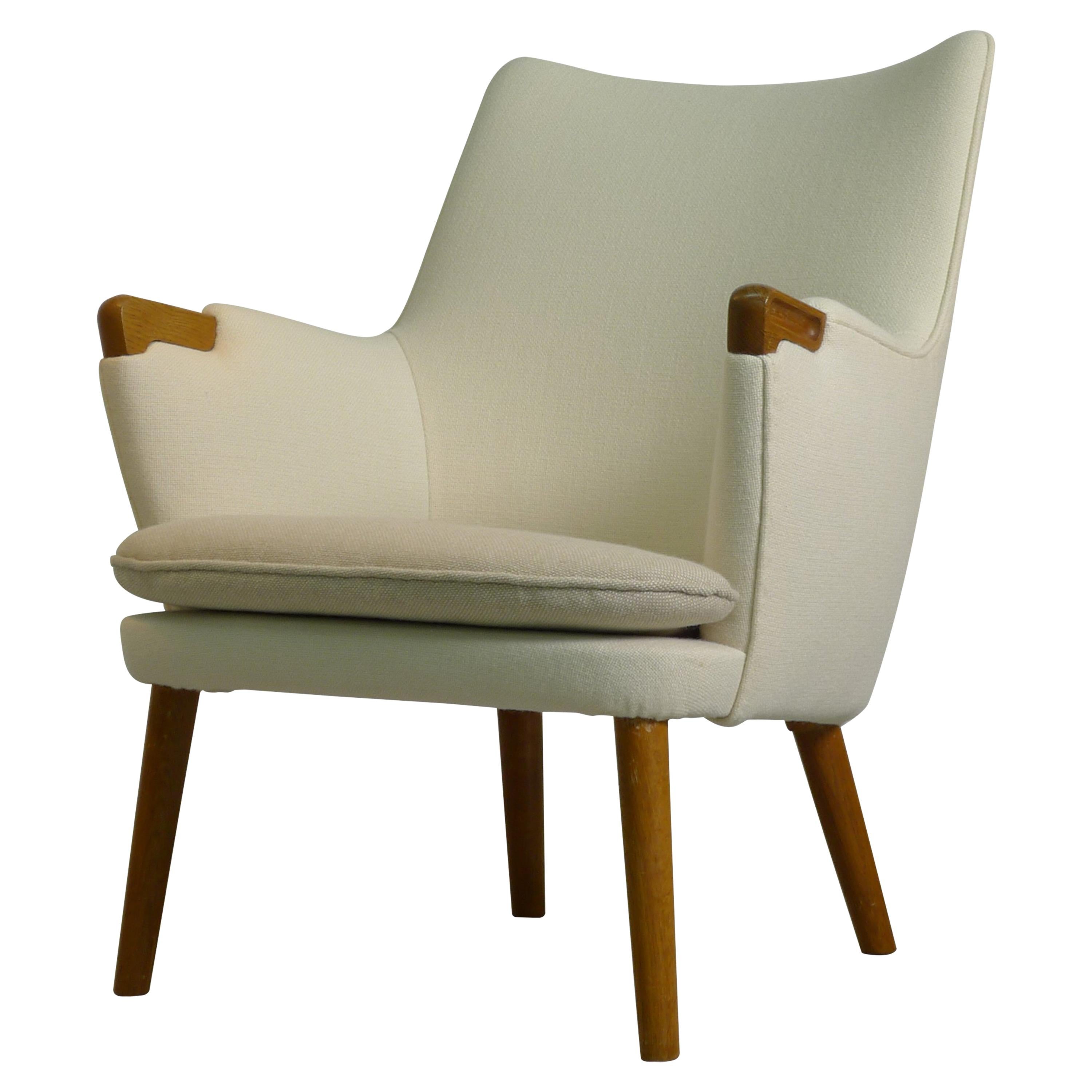 Hans Wegner AP20 "Mini Bear" Lounge Chair by AP Stolen, Denmark, 1950s