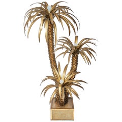 Maison Jansen Palm Tree Floor Lamp