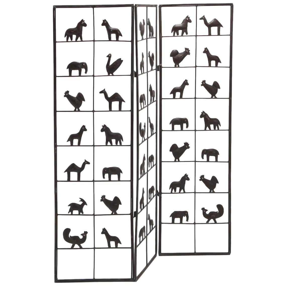 Atelier Marolles Animal Screen Room Divider at 1stDibs animal room