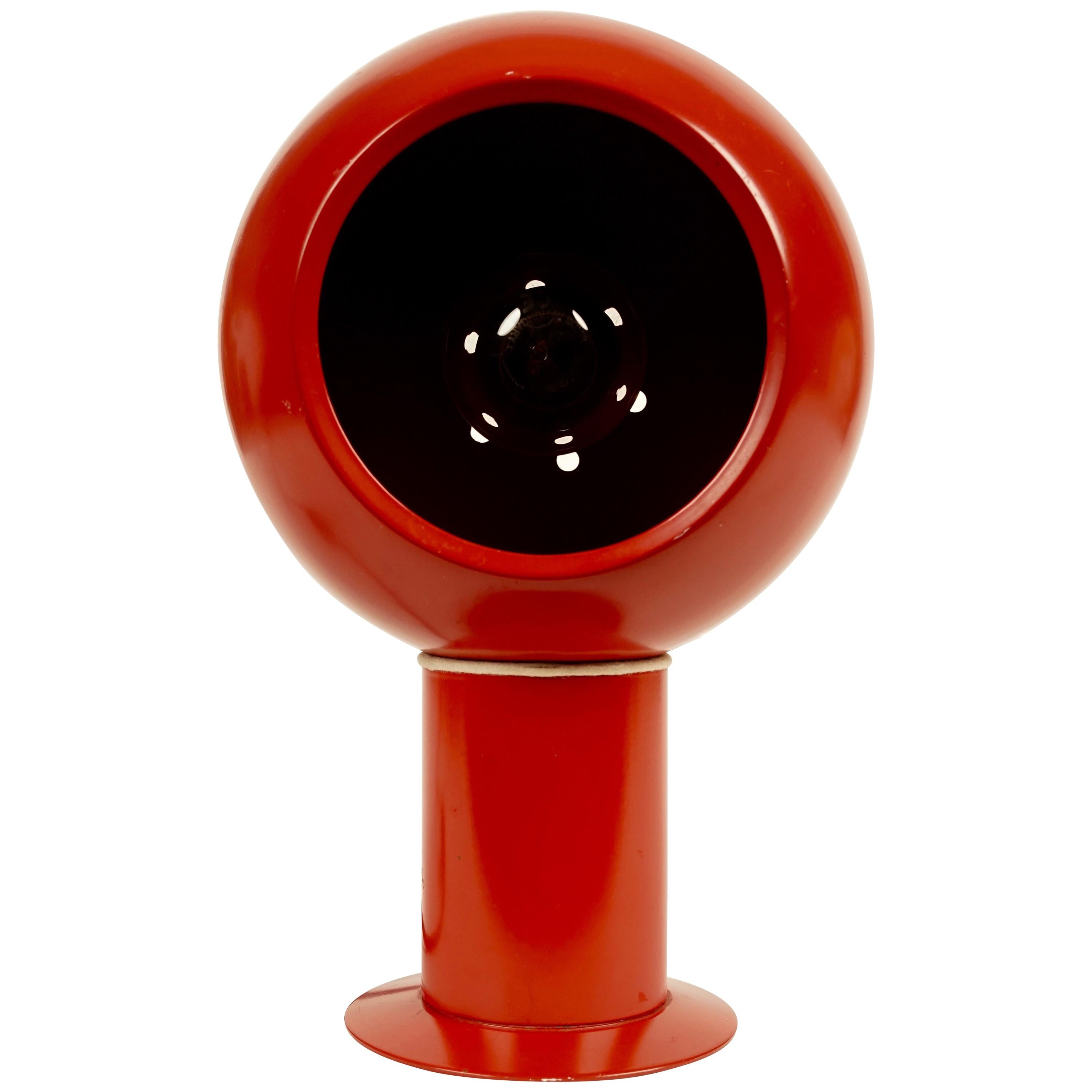 Lampe de table à boule magnétique des années 1970